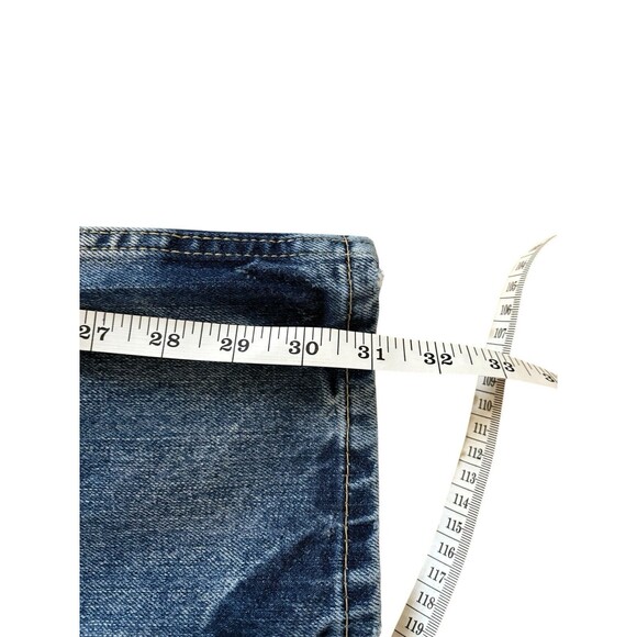 Levi's 511 Jeans Men's 33 x 31 Blue Denim Slim Straight Medium Wash 100% Cotton - Picture 10 of 13